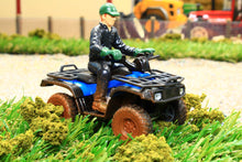 Load image into Gallery viewer, 3054 Siku 132 Scale Farm Quad Bike with Diver (Muddy)
