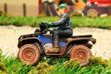 Load image into Gallery viewer, 3054 Siku 132 Scale Farm Quad Bike with Diver (Muddy)