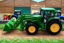 Load image into Gallery viewer, 3652 Siku John Deere Tractor with front end loader