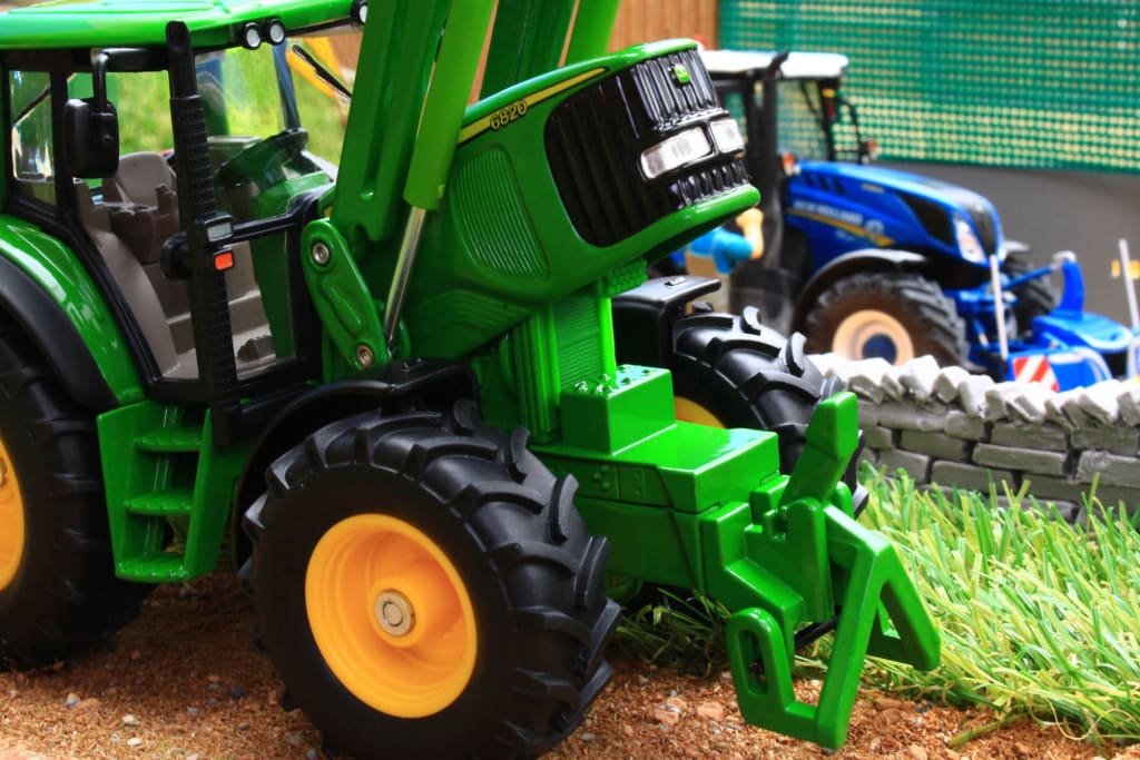 John Deere 6820 avec chargeur frontal John Deere 6820 avec chargeur frontal
