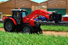 Load image into Gallery viewer, 3653 Siku Massey Ferguson Tractor with front end loader
