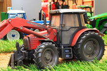 Load image into Gallery viewer, 3653 WEATHERED SIKU MASSEY FERGUSON TRACTOR WITH FRONT LOADER