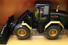 Load image into Gallery viewer, 3663S SIKU 1:32 SCALE JCB AGRI WHEEL LOADER IN BLACK GOLD LIMITED EDITION