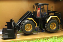 Load image into Gallery viewer, 3663S SIKU 1:32 SCALE JCB AGRI WHEEL LOADER IN BLACK GOLD LIMITED EDITION