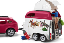 Load image into Gallery viewer, SL42535 Schleich Horse Club - Horse Adventures with Car and Trailer