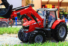 Load image into Gallery viewer, 43082A1 BRITAINS MASSEY FERGUSON 6616 WITH FRONT LOADER