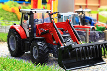 Load image into Gallery viewer, 43082A1 BRITAINS MASSEY FERGUSON 6616 WITH FRONT LOADER