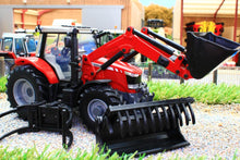 Load image into Gallery viewer, 43082A1 BRITAINS MASSEY FERGUSON 6616 WITH FRONT LOADER