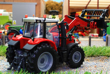 Load image into Gallery viewer, 43082A1 BRITAINS MASSEY FERGUSON 6616 WITH FRONT LOADER