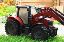 Load image into Gallery viewer, 43082A1(w) WEATHERED BRITAINS MASSEY FERGUSON 6616 WITH FRONT LOADER AND ATTACHMENTS