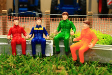 Load image into Gallery viewer, 43203 BRITAINS TRACTOR DRIVERS X 4