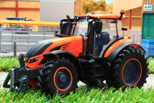 Load image into Gallery viewer, 43273 BRITAINS VALTRA TZ54 TRACTOR IN METALLIC ORANGE