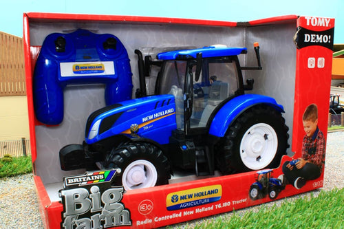 43305 Britains Big Farm Remote Control New Holland T6.175 Tractor 1:16th Scale