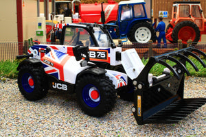 43317 Britains Limited Edition JCB Agri-Pro Loadall 75th Anniversary Union Jack Model FIRST BATCH NOW IN!