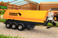 Load image into Gallery viewer, 6734 SIKU RADIO CONTROLLED SCHMITZ CARGOBULL 3 AXLE TIPPING TRAILER