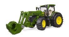 Load image into Gallery viewer, B03151 Bruder John Deere 7R 350 Tractor with Front Loader