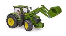 Load image into Gallery viewer, B03151 Bruder John Deere 7R 350 Tractor with Front Loader