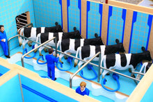 Load image into Gallery viewer, Bt2000 Herringbone Milking Parlour With Free Set Of Britains Fresian Cows Farm Buildings & Stables