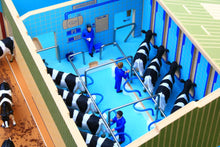 Load image into Gallery viewer, Bt2000 Herringbone Milking Parlour With Free Set Of Britains Fresian Cows Farm Buildings & Stables