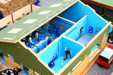 Load image into Gallery viewer, Bt2000 Herringbone Milking Parlour With Free Set Of Britains Fresian Cows Farm Buildings & Stables