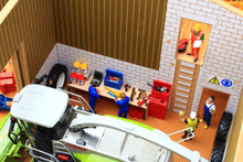 Load image into Gallery viewer, BT8200 Farm Workshop - Close-up elevated shot of inside main workshop