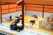 Load image into Gallery viewer, Bt8920 Monster 4 Bay Shed With Free Set Of Authentic Stone Walling! Farm Buildings & Stables (1:32