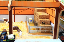 Load image into Gallery viewer, Bt8920 Monster 4 Bay Shed With Free Set Of Authentic Stone Walling! Farm Buildings & Stables (1:32