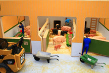 Load image into Gallery viewer, Bt8940 Pig Shed With Free Britians Pig Pen & Fence Set! Farm Buildings Stables (1:32 Scale)