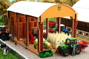 Bt8975 Dutch Hay Barn With Free Set Of Brushwood Dumpy Bags! Farm Buildings & Stables (1:32 Scale)