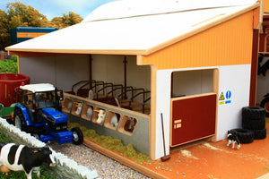 Bt8985 Dutch Barn - Silage Clamp With Cubicle House Lean-To Free Set Of Brushwood Store Cattle! Farm