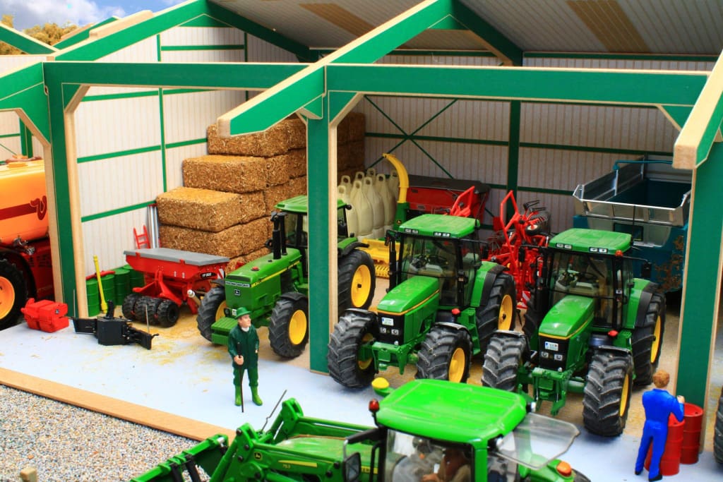 BTEURO1 Brushwood Euro Style Tractor and Machinery Shed 2024