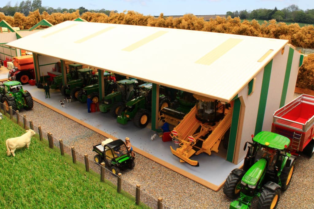 BTEURO1 Brushwood Euro Style Tractor and Machinery Shed 2024
