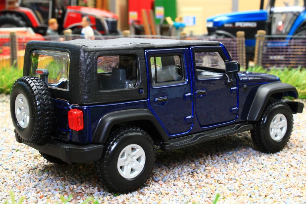 Blue jeep hot sale wrangler toy