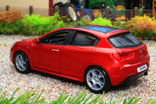 Load image into Gallery viewer, BUR43030R Burago 1:32 Scale Alfa Romeo Giuliette  Car in Streetfire Red