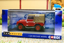 Load image into Gallery viewer, CORVA11118 CORGI 143 Scale Land Rover Series 1 80 Poppy Red