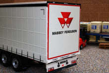 Load image into Gallery viewer, Mm1902-01-04 Marge Models Pacton Curtainside Trailer - Massey Livery Tractors And Machinery (1:32