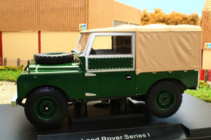 MCG18179 MODELCARGROUP 1:18 SCALE Land Rover Series I in Dark Green