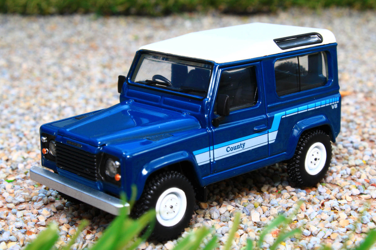 MINI GT Land Rover Defender 90 ストラトスブルー MINI GT 1/64 LAND ROVER DEFENDER 90 COUNTRY WAGON BLUE