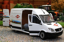 Load image into Gallery viewer, MM1905-01-03 MARGE MODELS MERCEDES BENZ SPRINTER VAN WHITE KUHN EDITION