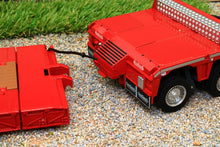 Load image into Gallery viewer, MM2011-01 MARGE MODELS NOOTEBOOM EURO LOW LOADER WITH INTERDOLLY IN RED