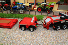 Load image into Gallery viewer, MM2011-01 MARGE MODELS NOOTEBOOM EURO LOW LOADER WITH INTERDOLLY IN RED