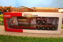 Load image into Gallery viewer, MM2011-01 MARGE MODELS NOOTEBOOM EURO LOW LOADER WITH INTERDOLLY IN RED