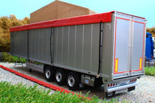 Load image into Gallery viewer, MM2016-01 Marge Models Knapen Walking Floor Lorry Trailer with Red Cover