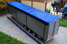 Load image into Gallery viewer, MM2016-03 Marge Models Knapen Walking Floor Lorry Trailer with Blue Cover