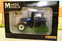 Load image into Gallery viewer, MM2103 MARGE MODELS NEW HOLLAND GENESIS T8.435 BLUE SMARTTRAX TRACTOR LTD EDITION