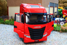 Load image into Gallery viewer, Mm2231-03 Marge Models Iveco S-Way Lorry Tractor Unit 4X2 In Red Tractors And Machinery (1:32 Scale)