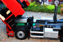 Load image into Gallery viewer, MM2235-03 Marge Models Volvo FH5 Truck with Meiller Hooklift in Red