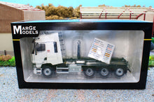 Load image into Gallery viewer, MM2237-01 Marge Models Renault Truck with Meiller Hook-lift in White