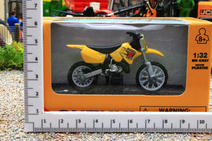NEW06017Y Newray 1:32 Scale Suzuki RM125 Motorbike