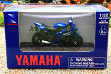 Load image into Gallery viewer, NEW06027F Newray 1:32 Scale Yamaha YZF R6 Motorbike